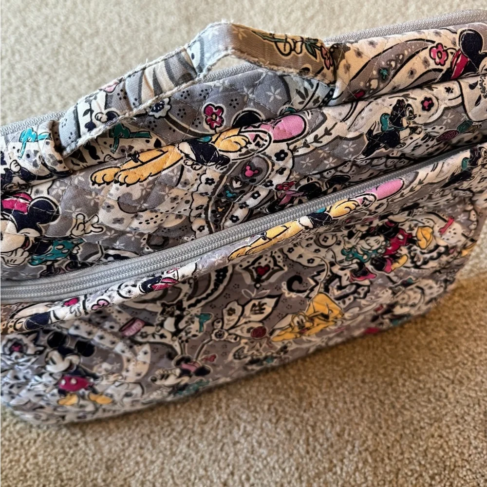 Vera Bradley Darling Mickey Minnie Mouse & Figaro Piccadilly Laptop Handle Bag - Picture 2 of 10